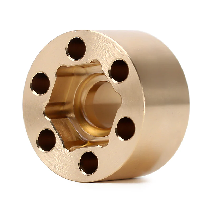 INJORA 12mm Heavy Brass Wheel Hex Hub Extenders Adapters for 1.9 2.2 Beadlock Wheel Rims - Image 9