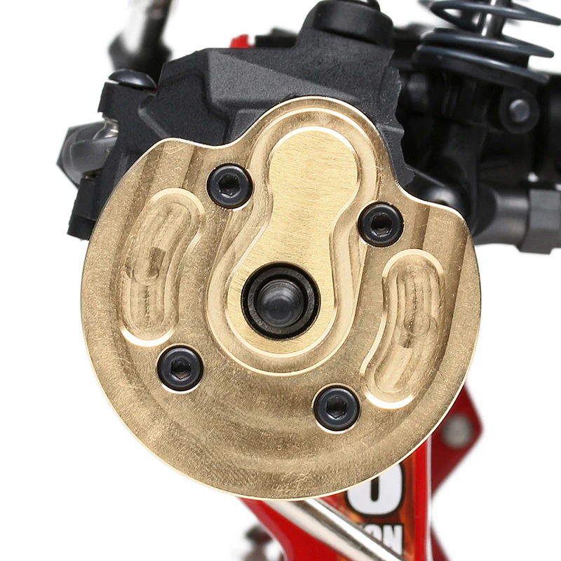 INJORA Heavy Duty Brass Portal Steering Knuckle for Axial SCX10 III Capra 1.9 - Image 28