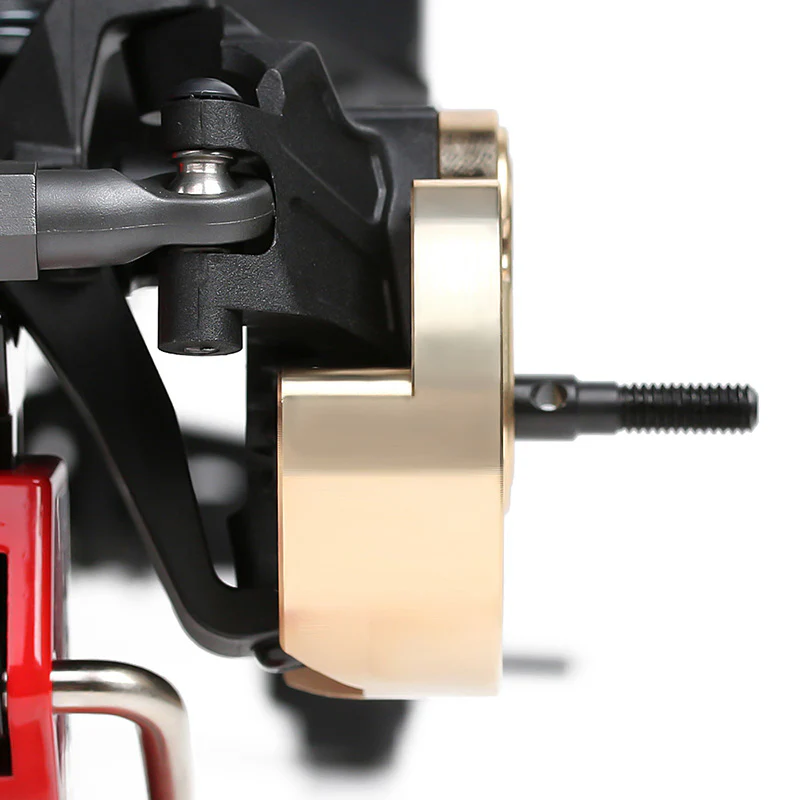 INJORA Heavy Duty Brass Portal Steering Knuckle for Axial SCX10 III Capra 1.9 - Image 29