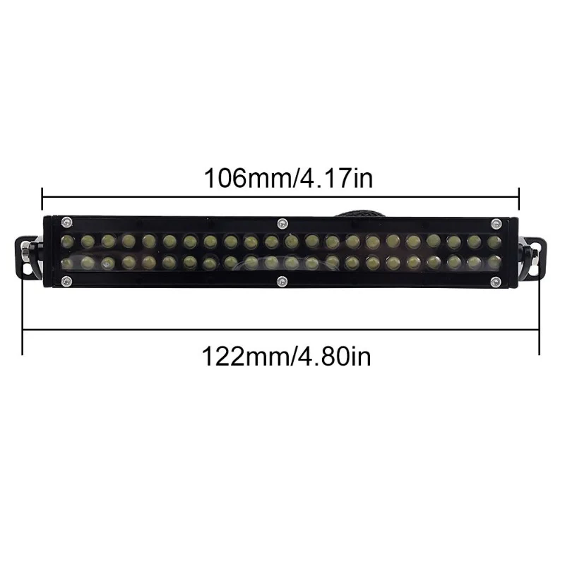 INJORA High Performance 44-Light LED Light Bar for 1/10 RC Car - Image 4