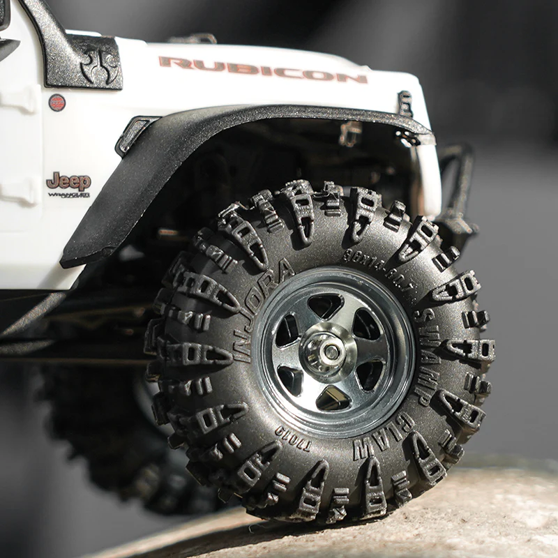 INJORA 0.7" 36*14mm Swamp Claw Tires for 1/30 SCX30 (T7019) (4) - Image 7