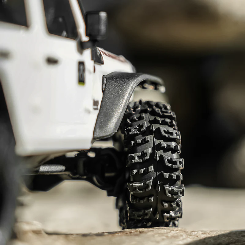 INJORA 0.7" 36*14mm Swamp Claw Tires for 1/30 SCX30 (T7019) (4) - Image 8