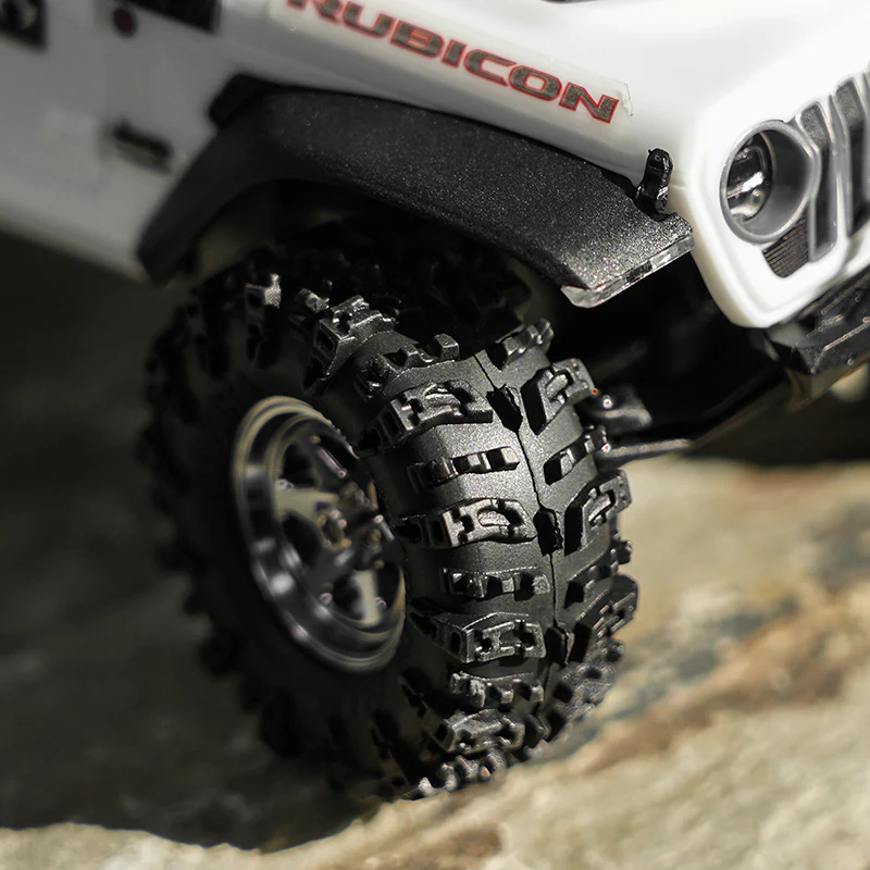 INJORA 0.7" 36*14mm Swamp Claw Tires for 1/30 SCX30 (T7019) (4) - Image 9