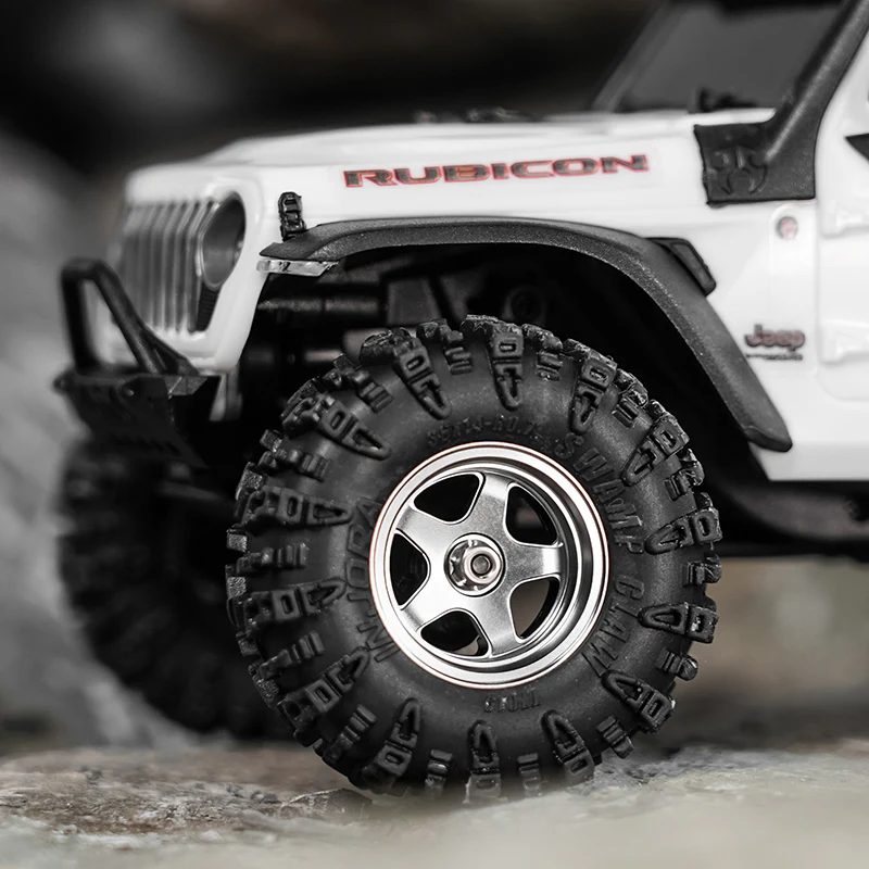 INJORA 0.7" D18 5-Spoke Aluminum Wheels for 1/30 SCX30 (W7002) - Image 16