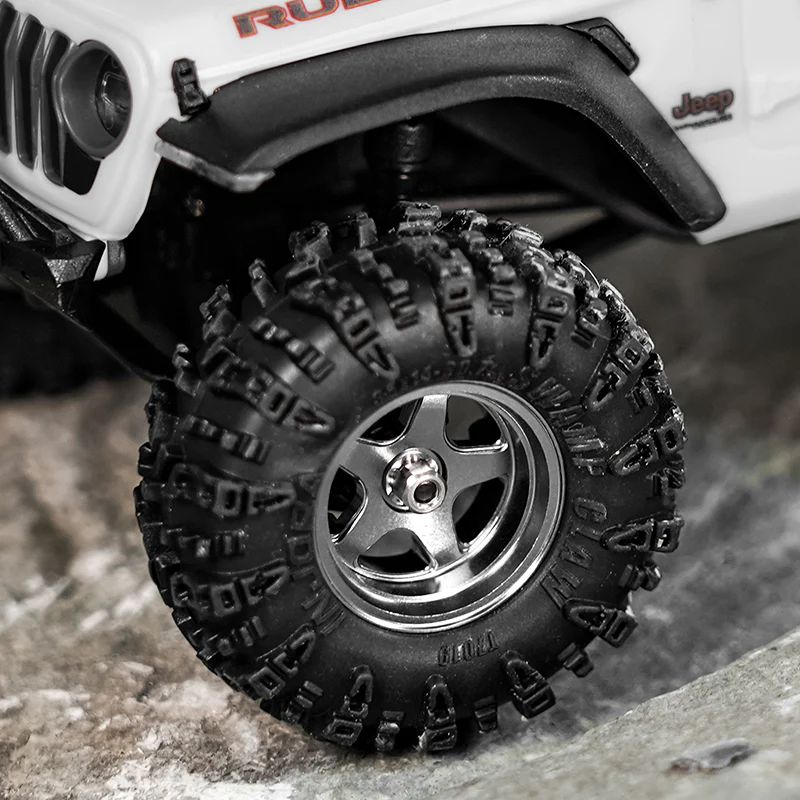 INJORA 0.7" D18 5-Spoke Aluminum Wheels for 1/30 SCX30 (W7002) - Image 17