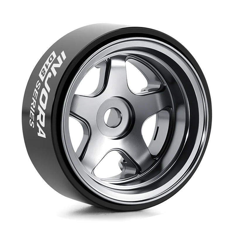 INJORA 0.7" D18 5-Spoke Aluminum Wheels for 1/30 SCX30 (W7002) - Image 18