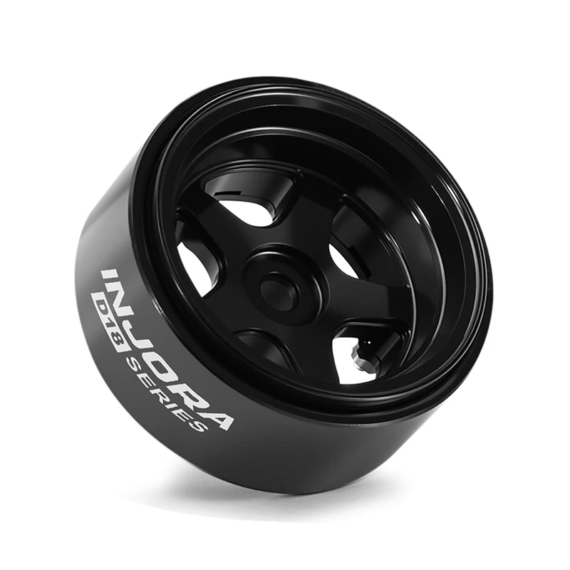 INJORA 0.7" D18 5-Spoke Aluminum Wheels for 1/30 SCX30 (W7002) - Image 9