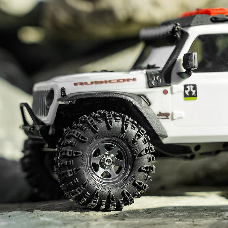 INJORA 0.7" D18 6-Spoke Aluminum Wheels for 1/30 SCX30 (W7001) - Image 16