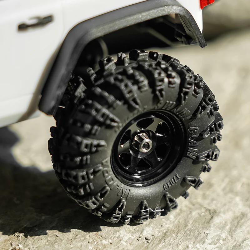 INJORA 0.7" D18 6-Spoke Aluminum Wheels for 1/30 SCX30 (W7001) - Image 7