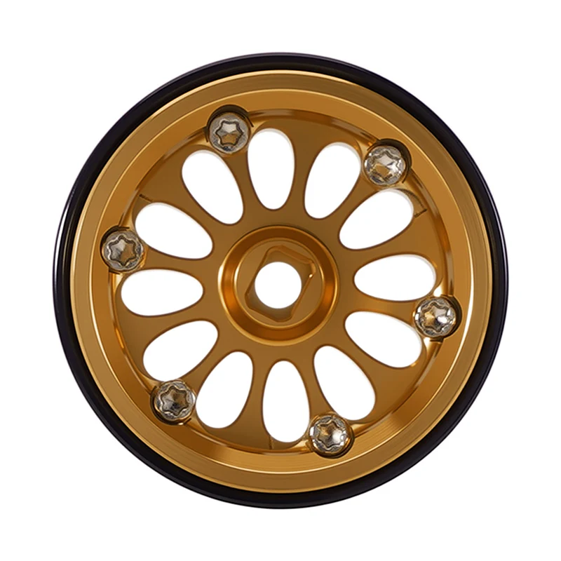 INJORA 0.7" D19 Ripple Aluminum Wheels for 1/30 SCX30 (W7005) - Image 11