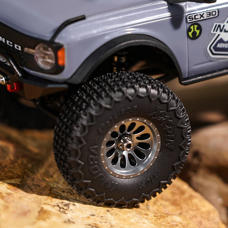 INJORA 0.7" D19 Ripple Aluminum Wheels for 1/30 SCX30 (W7005) - Image 15