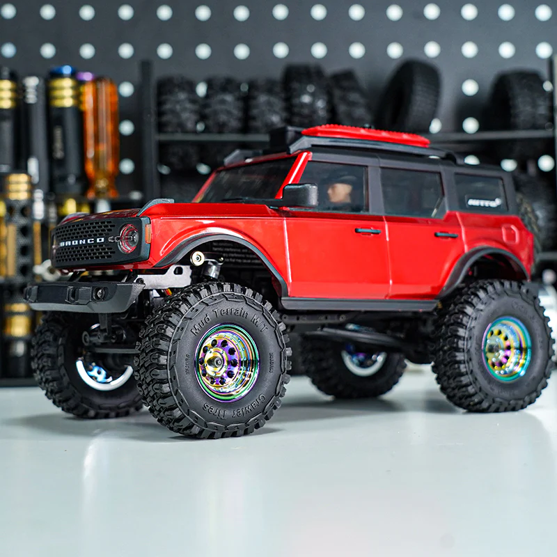 [US Warehouse] INJORA 1.0" 39g/pcs Brass Beadlock Wheels Negative Offset 2.65mm for 1/24 1/18 RC Crawlers (W1008) - Image 12