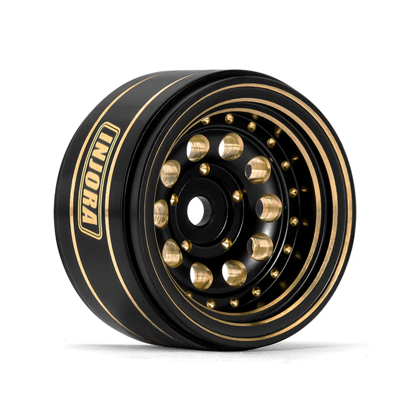 [US Warehouse] INJORA 1.0" 39g/pcs Brass Beadlock Wheels Negative Offset 2.65mm for 1/24 1/18 RC Crawlers (W1008) - Image 15