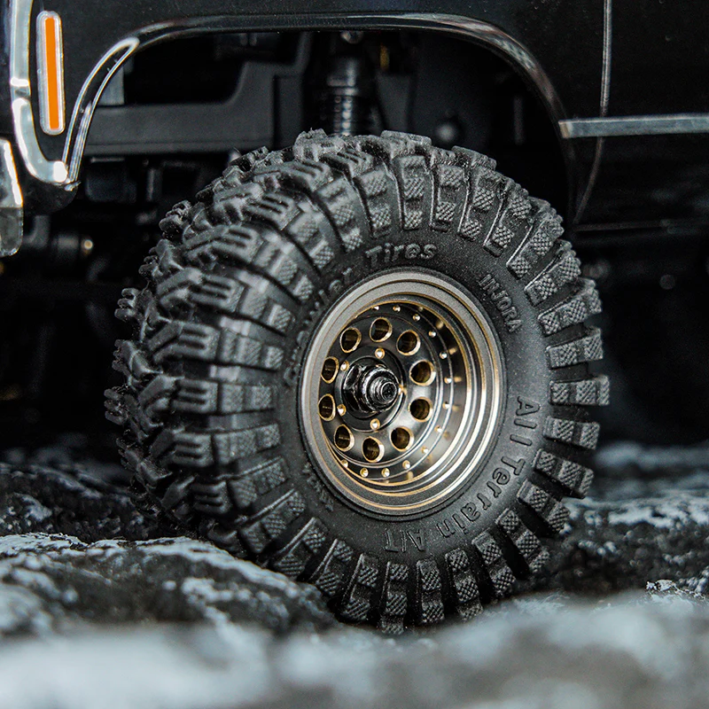 [US Warehouse] INJORA 1.0" 39g/pcs Brass Beadlock Wheels Negative Offset 2.65mm for 1/24 1/18 RC Crawlers (W1008) - Image 28