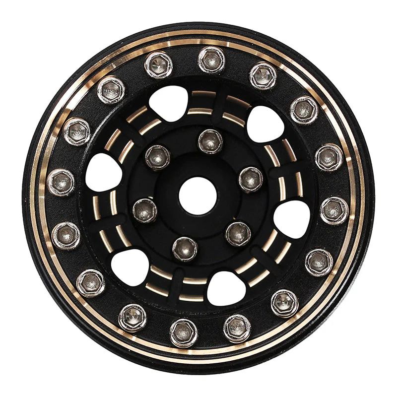 INJORA 1.0" 47g/pcs Brass -3.15mm Offset Wheels for Micro Crawlers (W1005) - Image 5
