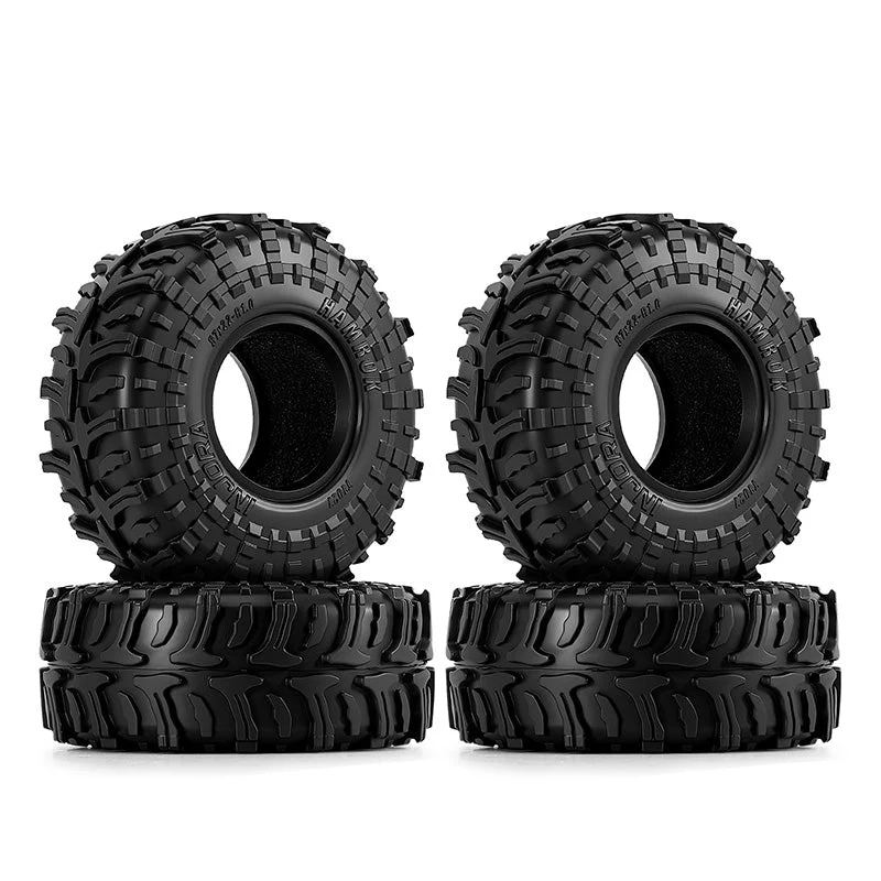 INJORA 1.0" 57*22mm HAMROK Tires (T1027) (4) - Image 2