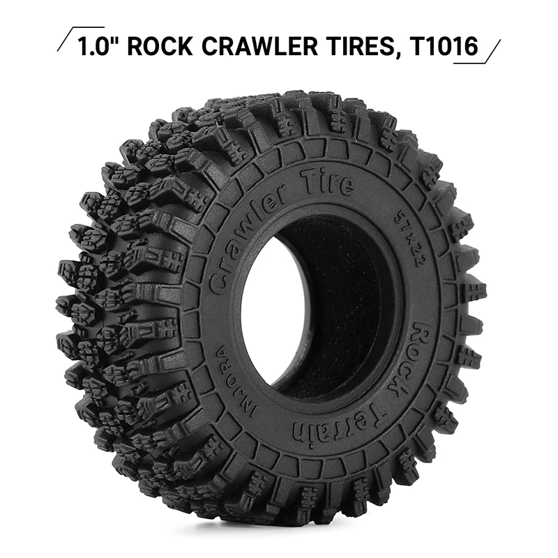 [US Warehouse] 1.0" 57*22mm Rock Crawling Tires (T1016) - Image 2