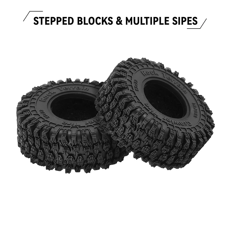 [US Warehouse] 1.0" 57*22mm Rock Crawling Tires (T1016) - Image 4