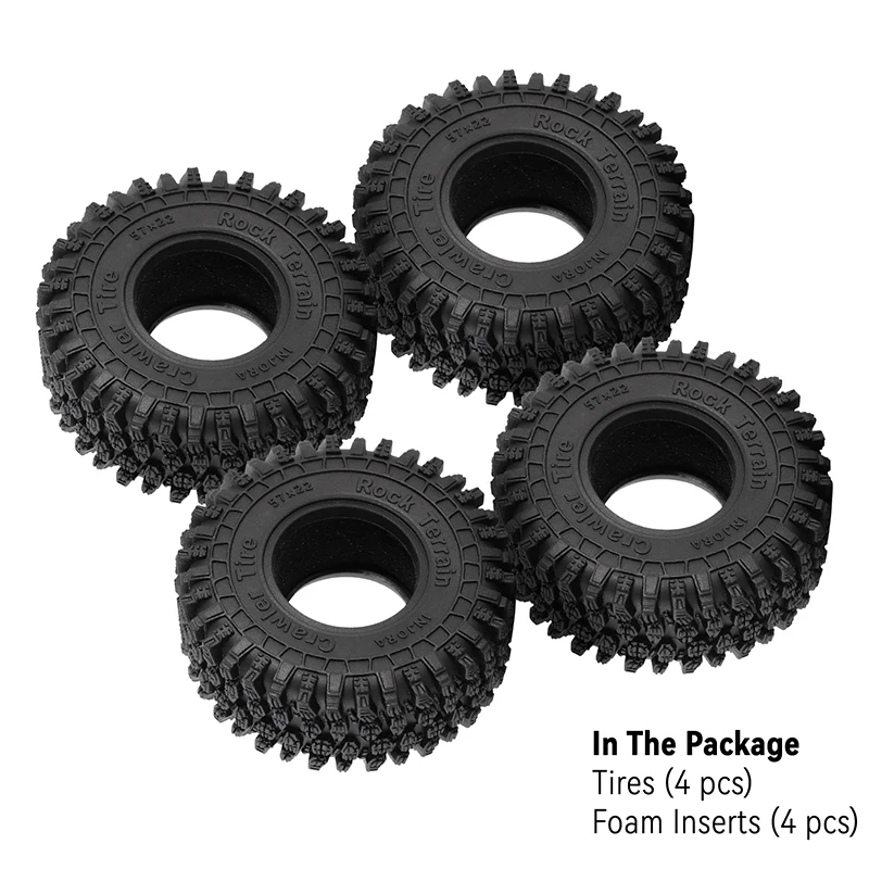 [US Warehouse] 1.0" 57*22mm Rock Crawling Tires (T1016) - Image 7