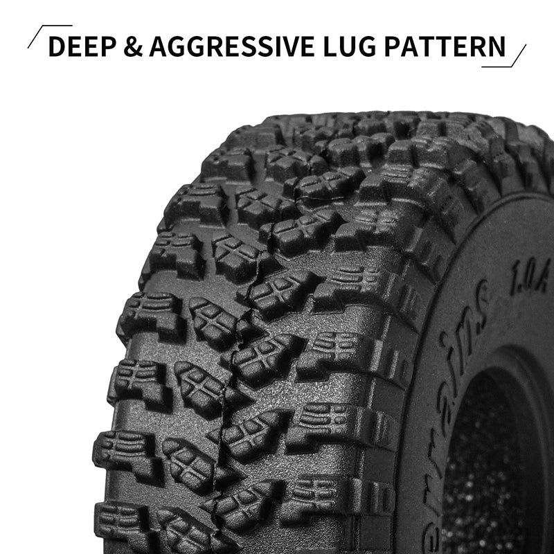 [Germany Clearance Deal] INJORA 1.0" 62*24mm S4 All Terrain Tires (T2450) - Image 5