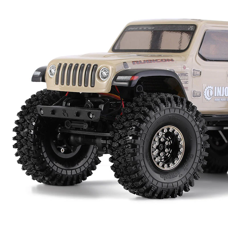 INJORA 1.0" 64*24mm Rock Crawling Tires (T1011) (4) - Image 9