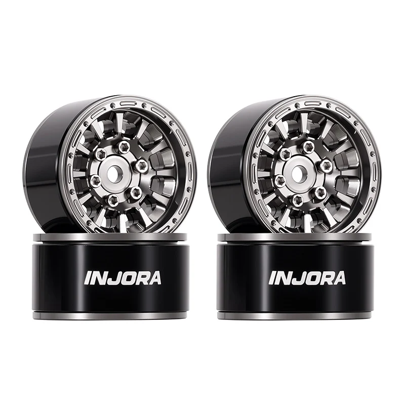 INJORA 1.0" Aluminum Wheels for Micro Crawlers (W1056) - Image 10