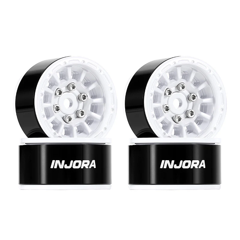 INJORA 1.0" Aluminum Wheels for Micro Crawlers (W1056) - Image 2