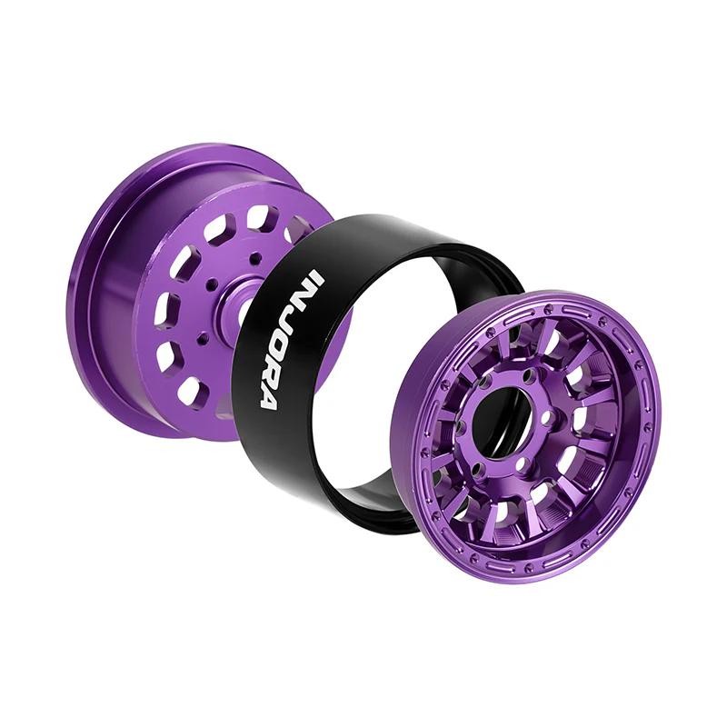INJORA 1.0" Aluminum Wheels for Micro Crawlers (W1056) - Image 22
