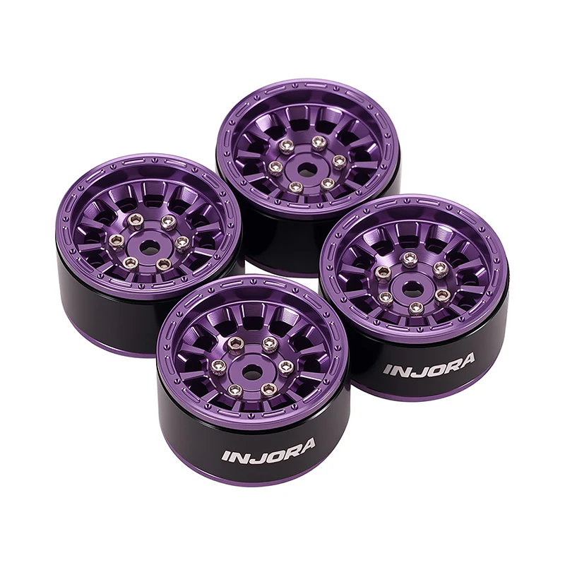 INJORA 1.0" Aluminum Wheels for Micro Crawlers (W1056) - Image 23