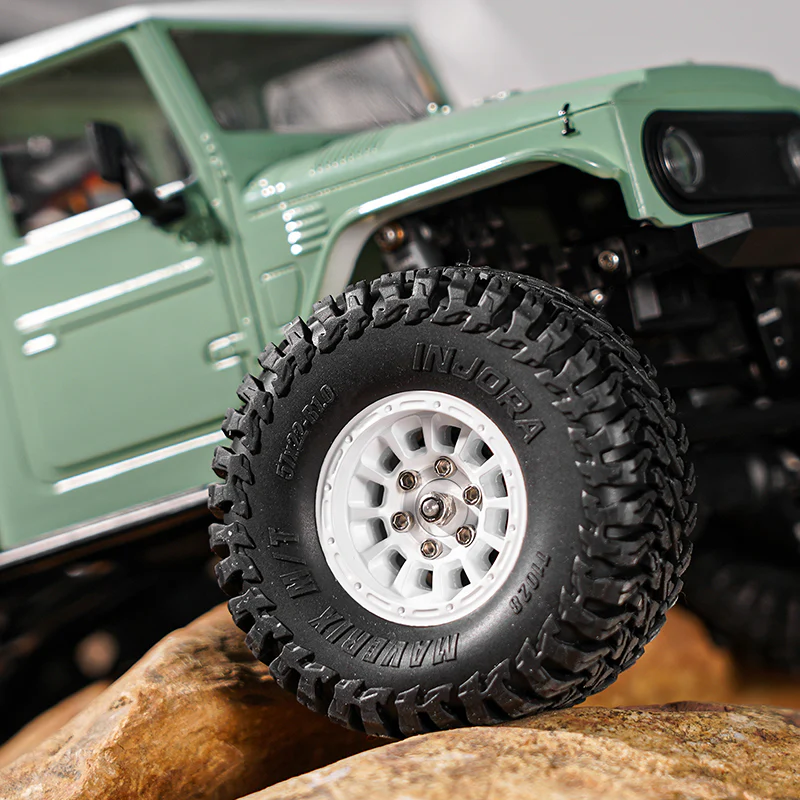 INJORA 1.0" Aluminum Wheels for Micro Crawlers (W1056) - Image 4