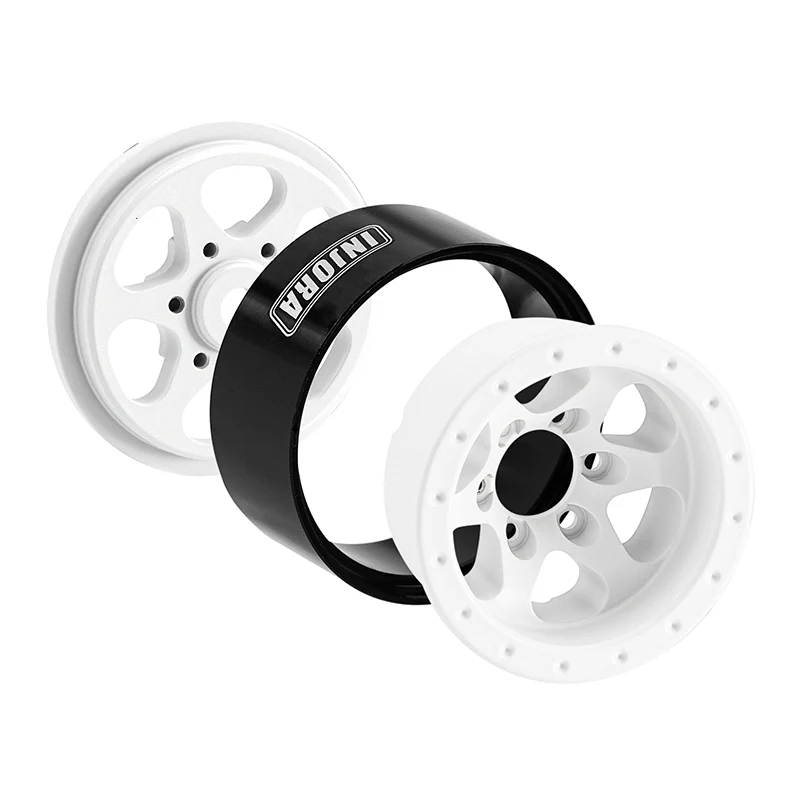 INJORA 1.0" Aluminum -4.7mm Offset Wheels for Micro Crawlers (W1012) - Image 14