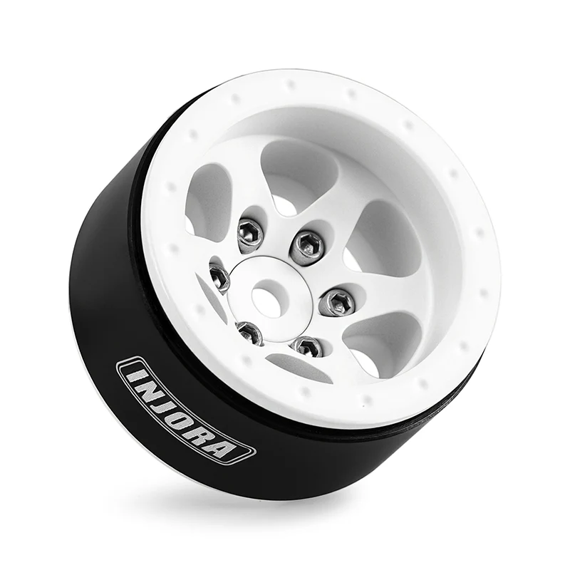 INJORA 1.0" Aluminum -4.7mm Offset Wheels for Micro Crawlers (W1012) - Image 17