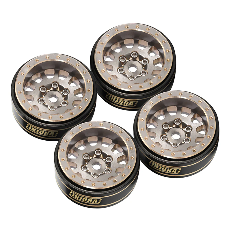 INJORA 1.0 Plus Brass -3.75mm Offset Wheels for Micro Crawlers (W1101) - Image 15