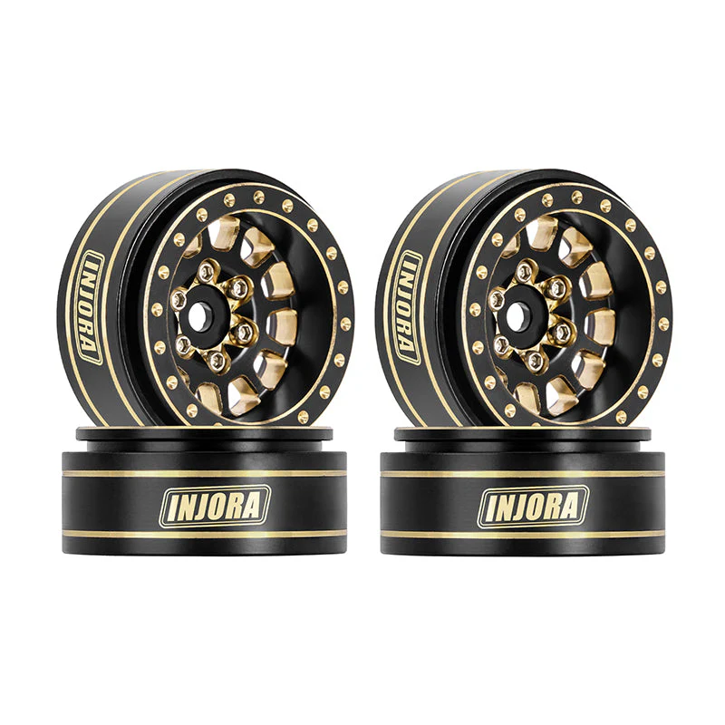 [Germany Clearance Deal] INJORA 1.0 Plus Brass -3.75mm Offset Wheels for Micro Crawlers (W1101)