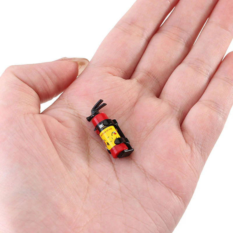 INJORA Mini Fuel Tank Fire Extinguisher Shovel Oil Drum Scale Accessories for 1/24 1/18 RC Crawlers - Image 13