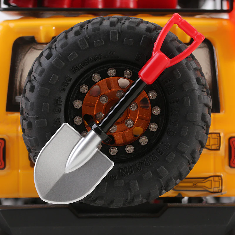 INJORA Mini Fuel Tank Fire Extinguisher Shovel Oil Drum Scale Accessories for 1/24 1/18 RC Crawlers - Image 25