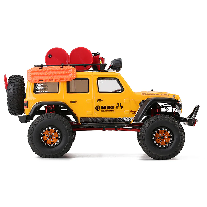 INJORA Mini Fuel Tank Fire Extinguisher Shovel Oil Drum Scale Accessories for 1/24 1/18 RC Crawlers - Image 36