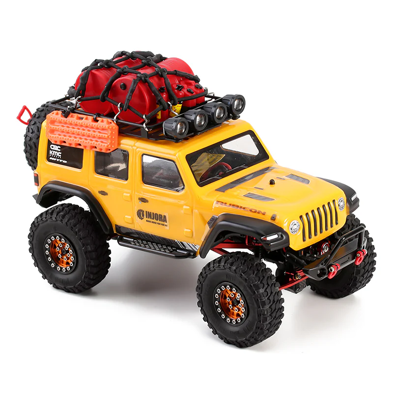 INJORA Mini Fuel Tank Fire Extinguisher Shovel Oil Drum Scale Accessories for 1/24 1/18 RC Crawlers - Image 47