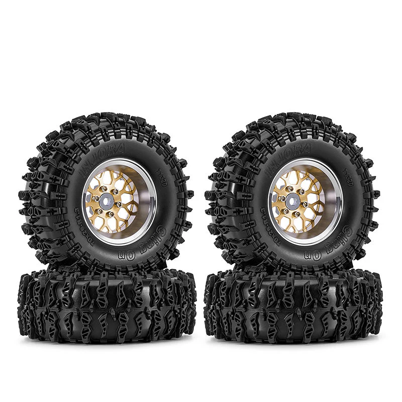 INJORA 1.3" 70*26mm -4.05mm Offset ModuWheel Set for Micro Crawlers