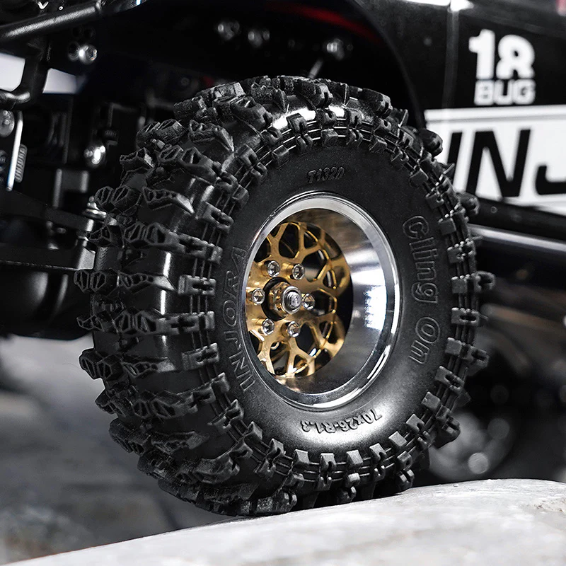 INJORA 1.3" 70*26mm -4.05mm Offset ModuWheel Set for Micro Crawlers - Image 4