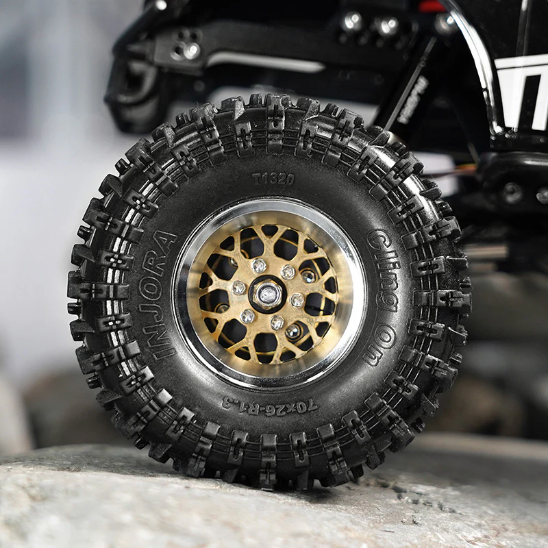 INJORA 1.3" 70*26mm -4.05mm Offset ModuWheel Set for Micro Crawlers - Image 5