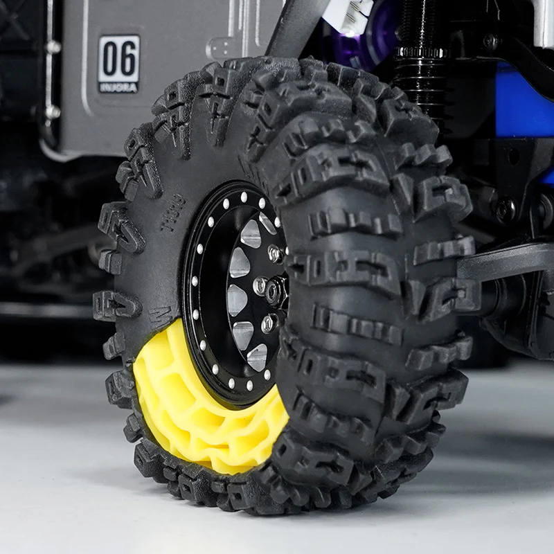 INJORA 1.3" 70*27mm Swamp Claw Tires & Inserts Combo (4) - Image 8