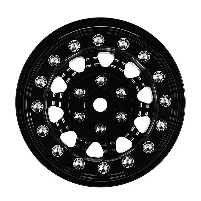 INJORA 1.3" Aluminum -5.25mm Offset Wheels for Micro Crawlers (W1305) - Image 6