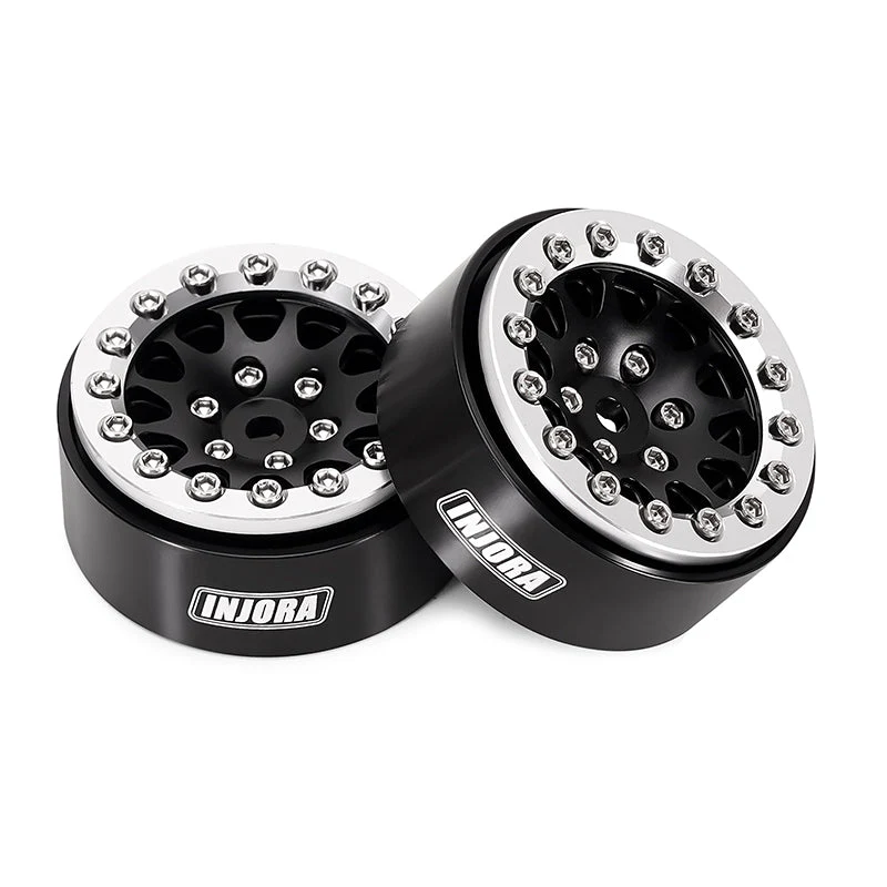INJORA 1.3" Aluminium 0mm Offset Wheels for Micro Crawlers (W1311) - Image 30