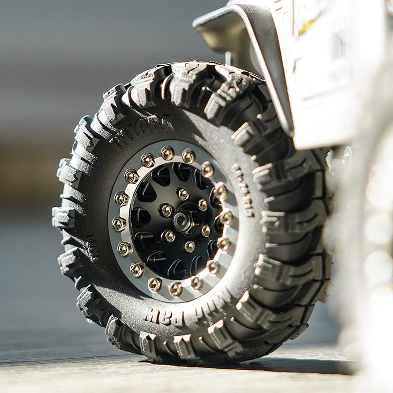 INJORA 1.3" Aluminium 0mm Offset Wheels for Micro Crawlers (W1311) - Image 36