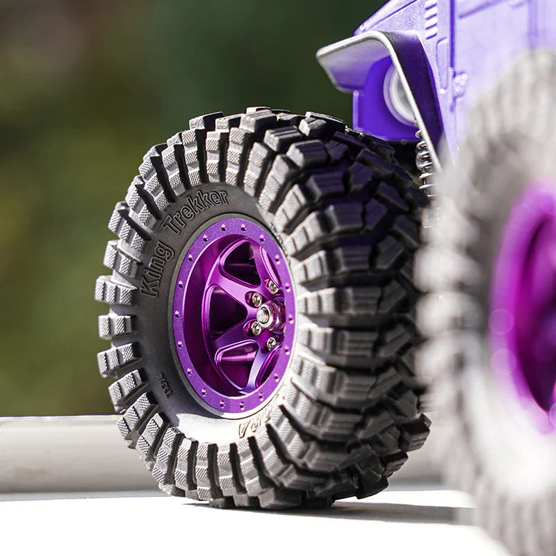 INJORA 1.3" Aluminum -4.05mm Offset Wheels for Micro Crawlers (W1309) - Image 4