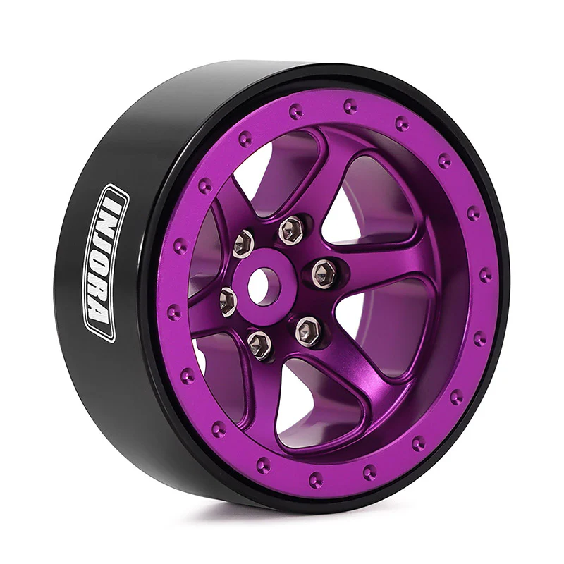 INJORA 1.3" Aluminum -4.05mm Offset Wheels for Micro Crawlers (W1309) - Image 7