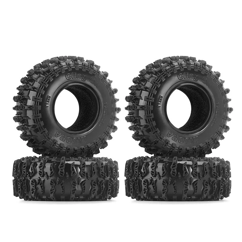 INJORA 1.3" 70*26mm Cling On Tires (T1320) (4) - Image 2