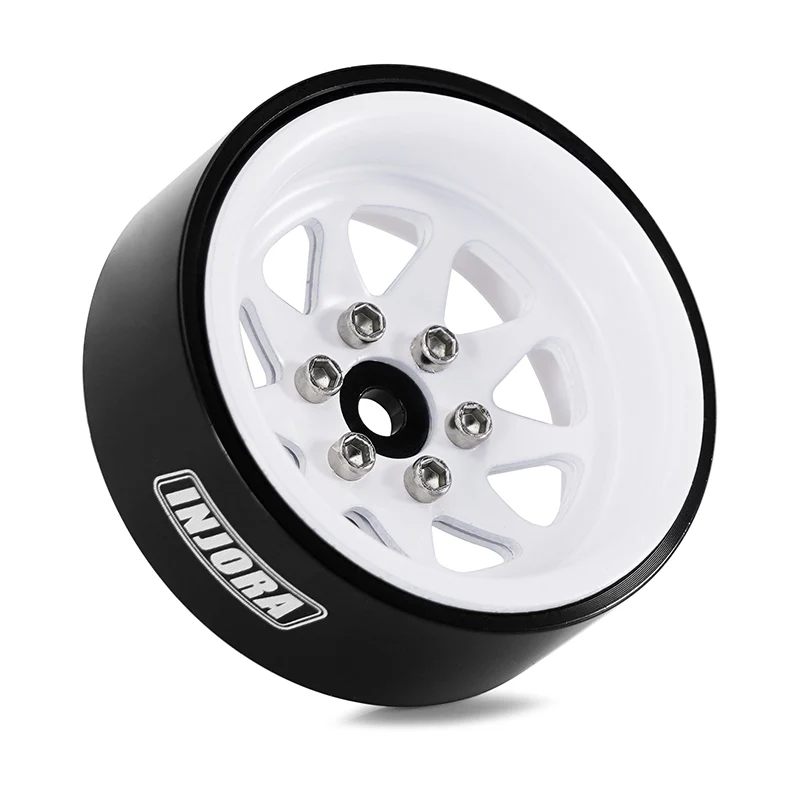 INJORA 1.3" Stamped Steel -4.05mm Offset Wheels for Micro Crawlers (W1312) - Image 14