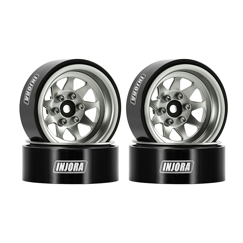INJORA 1.3" Stamped Steel -4.05mm Offset Wheels for Micro Crawlers (W1312) - Image 28
